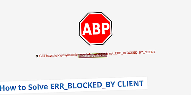 Fix: Denne websiden ble blokkert av en utvidelse (ERR_BLOCKED_BY_CLIENT)
