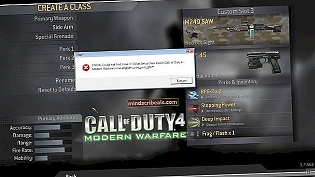 Fejlkode 65536 i COD Modern Warfare