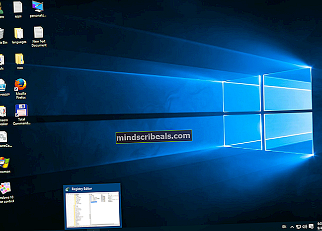 Sådan deaktiveres Live Taskbar Thumbnail Previews i Windows 10