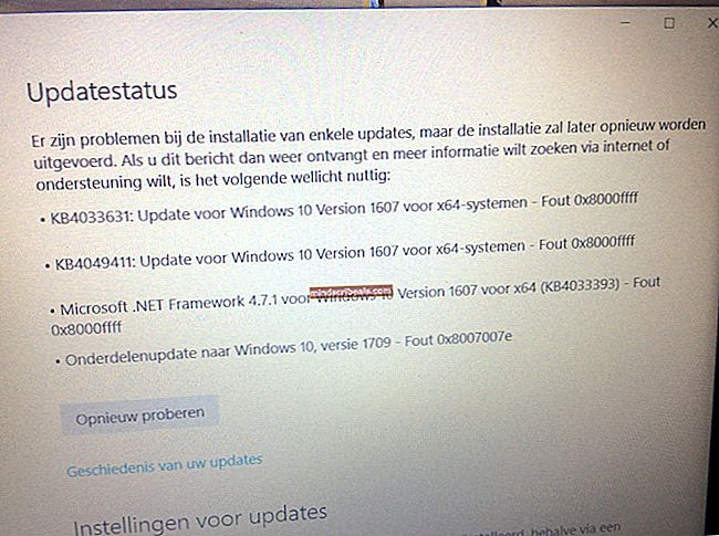 ŘEŠENÍ: Chyba úložiště Windows 8.1 / 10 0x8000ffff