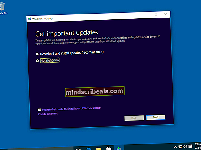 Fix: Windows 7 kan i øjeblikket ikke søge efter opdateringer