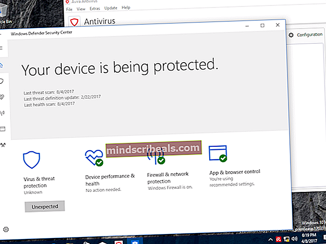 Sådan gør du: Afinstaller Security Essentials i Windows 10
