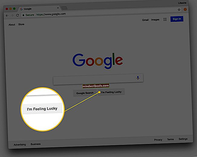 Hvordan fungerer Googles "I'm Feeling Lucky" -fanen?